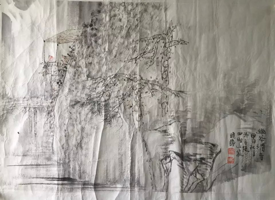 作者：赵晓钟&nbsp;山水&nbsp;￥：协商&nbsp;单击鼠标查看大图！