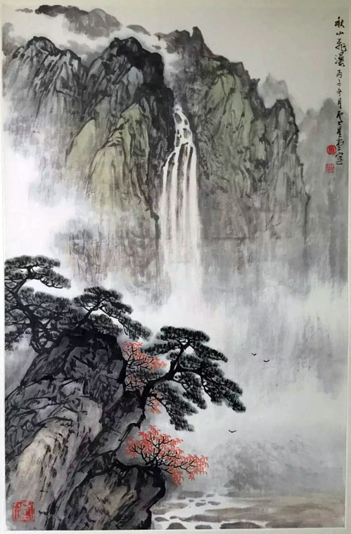 作者：卢星堂&nbsp;山水&nbsp;￥：协商&nbsp;单击鼠标查看大图！