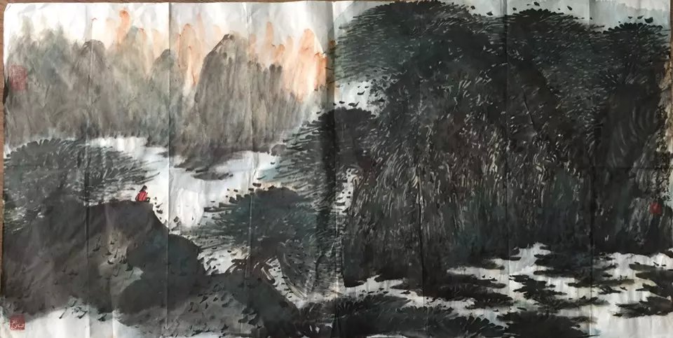 作者：罗国玮&nbsp;山水&nbsp;￥：协商&nbsp;单击鼠标查看大图！