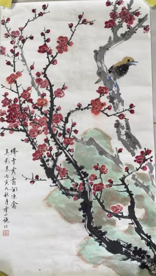 作者：施仁&nbsp;花鸟&nbsp;￥：协商&nbsp;单击鼠标查看大图！