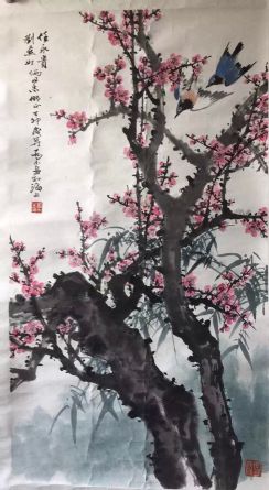 作者：乔木&nbsp;花鸟　梅雀图&nbsp;￥：协商&nbsp;单击鼠标查看详细介绍！