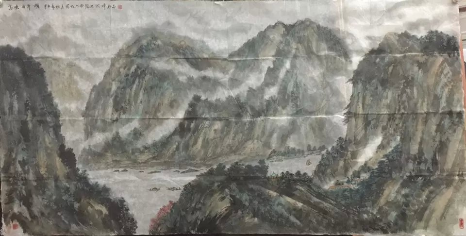 作者：蔡松昌&nbsp;山水&nbsp;￥：协商&nbsp;单击鼠标查看大图！