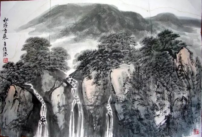 作者：包信源&nbsp;山水&nbsp;￥：协商&nbsp;单击鼠标查看大图！