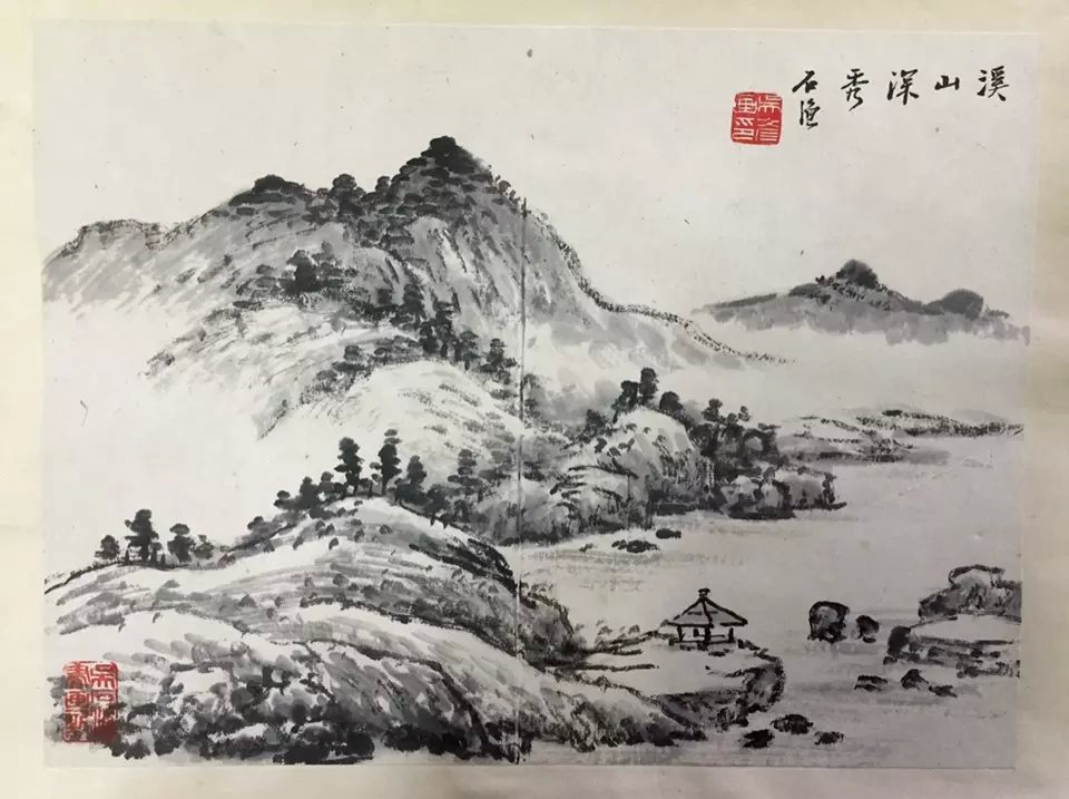 作者：吴石渔&nbsp;山水&nbsp;￥：协商&nbsp;单击鼠标查看大图！