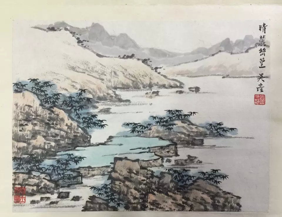 作者：吴石渔&nbsp;山水&nbsp;￥：协商&nbsp;单击鼠标查看大图！