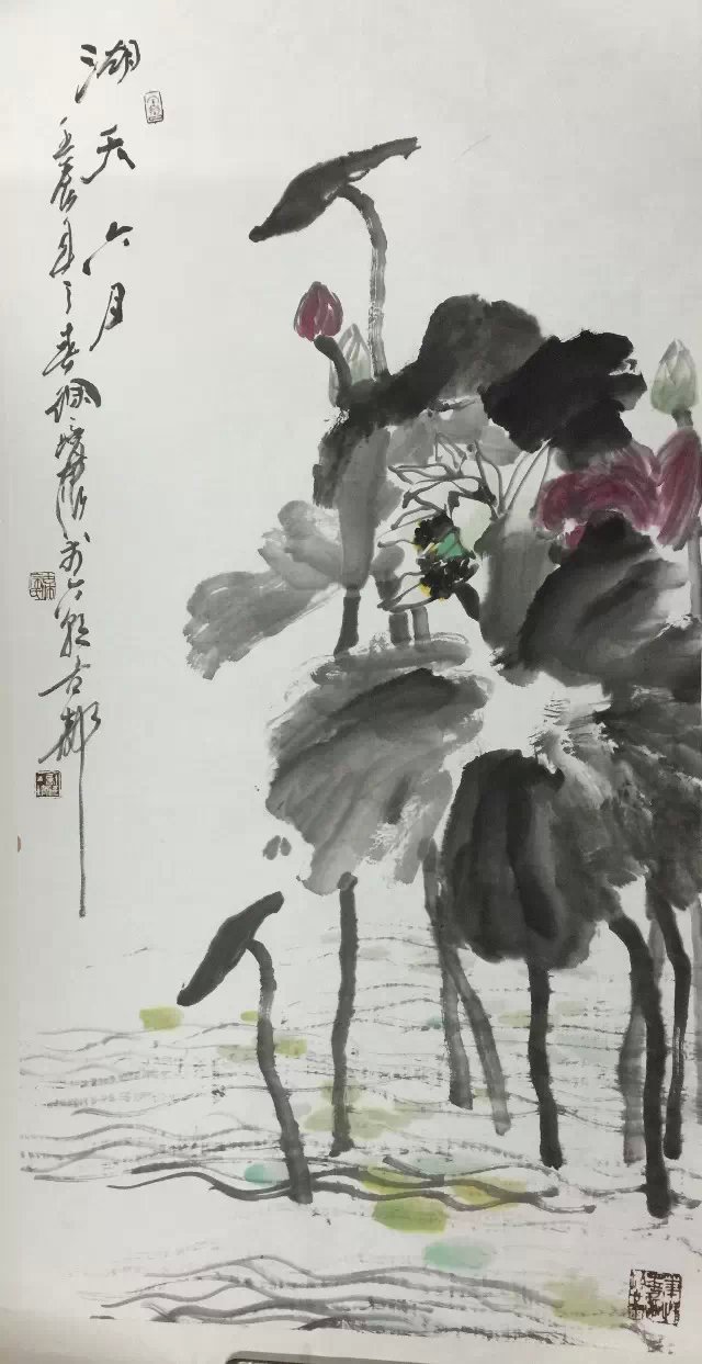 作者：徐培晨&nbsp;荷风送香&nbsp;￥：协商&nbsp;单击鼠标查看大图！