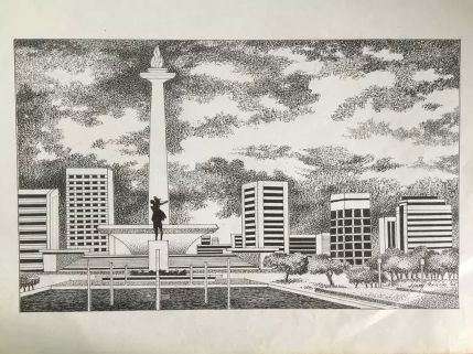 作者：a钢笔画&nbsp;山水&nbsp;￥：协商&nbsp;单击鼠标查看详细介绍！