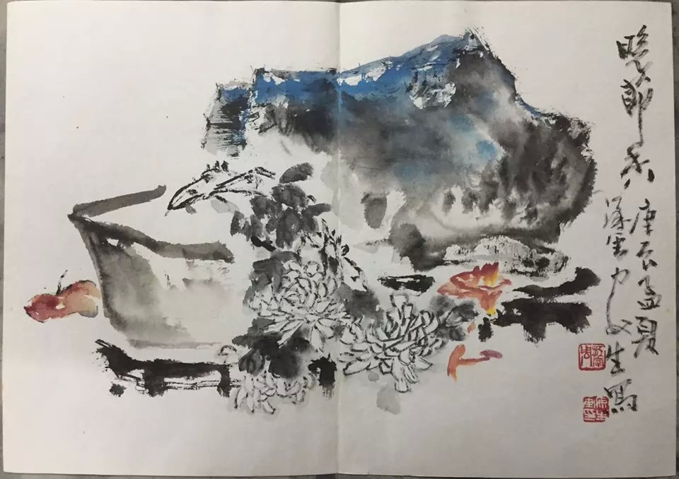 作者：周安生&nbsp;花鸟&nbsp;￥：协商&nbsp;单击鼠标查看大图！