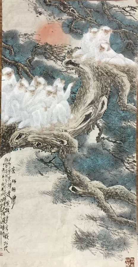 作者：徐培晨&nbsp;花鸟&nbsp;￥：协商&nbsp;单击鼠标查看大图！