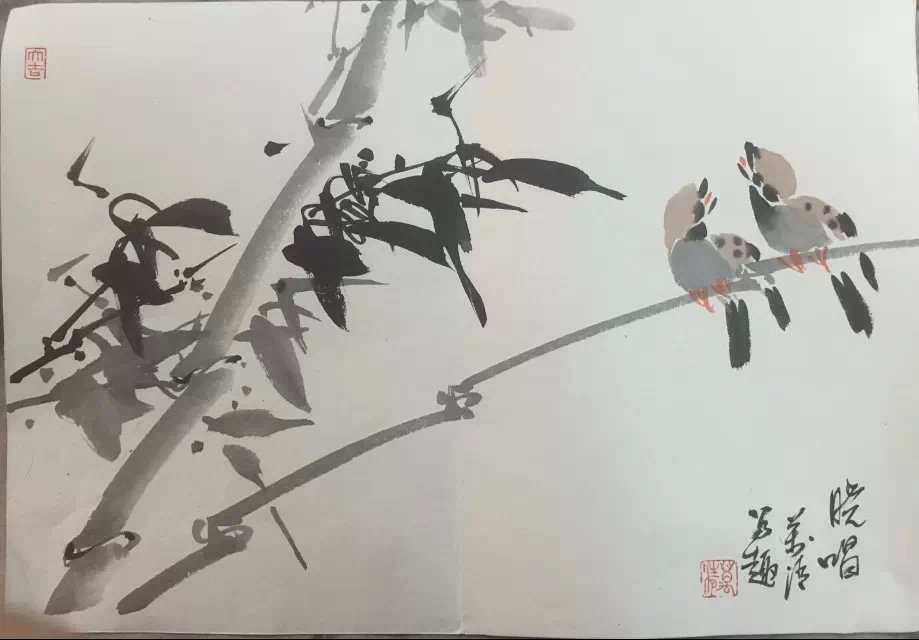 作者：魏万清&nbsp;花鸟&nbsp;￥：协商&nbsp;单击鼠标查看大图！
