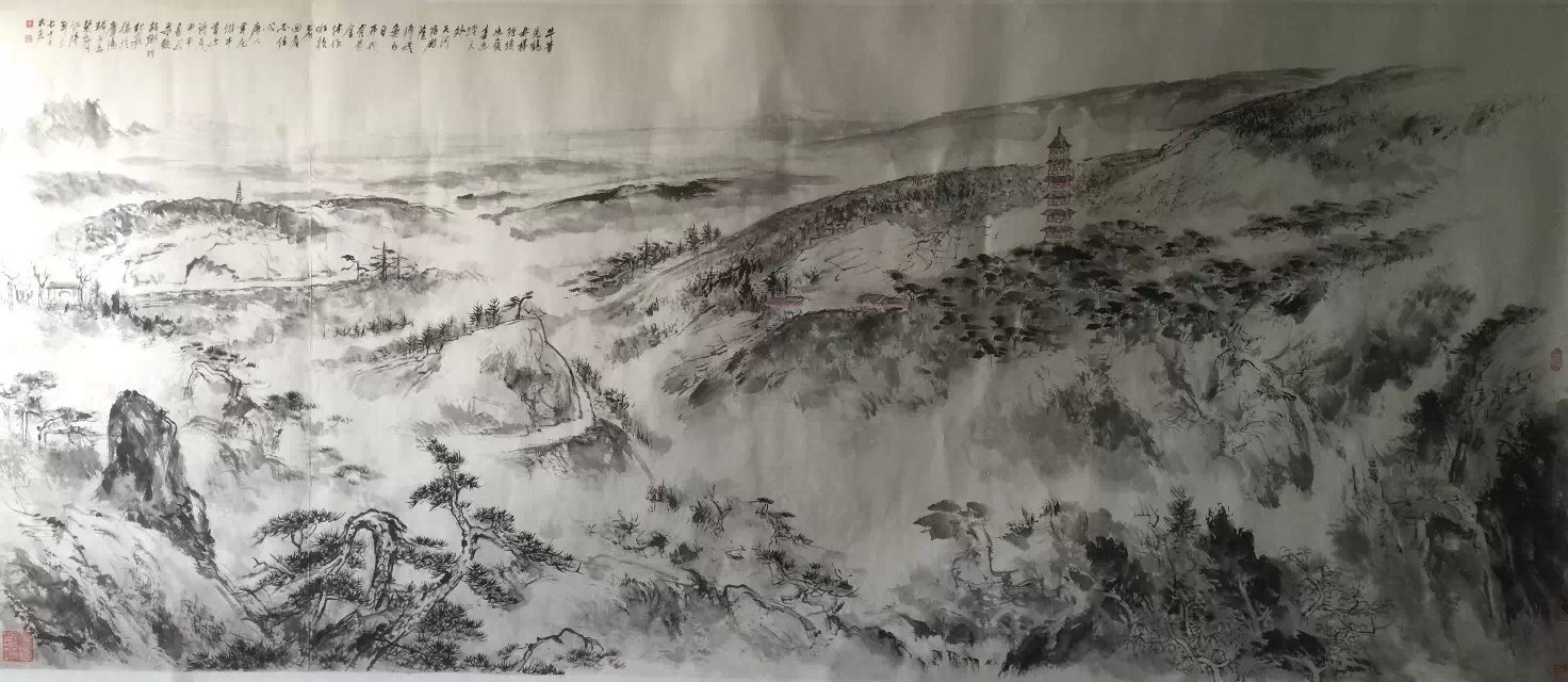 作者：裴家同&nbsp;山水&nbsp;￥：协商&nbsp;单击鼠标查看大图！