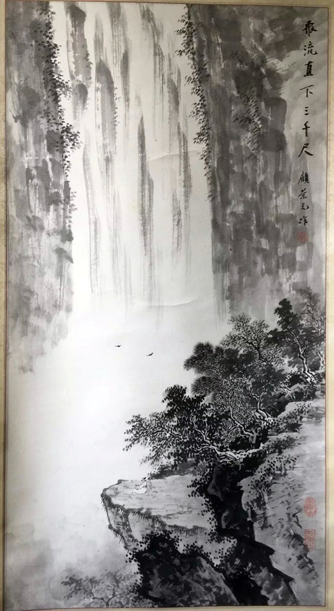 作者：顾荣元&nbsp;山水&nbsp;￥：协商&nbsp;单击鼠标查看大图！