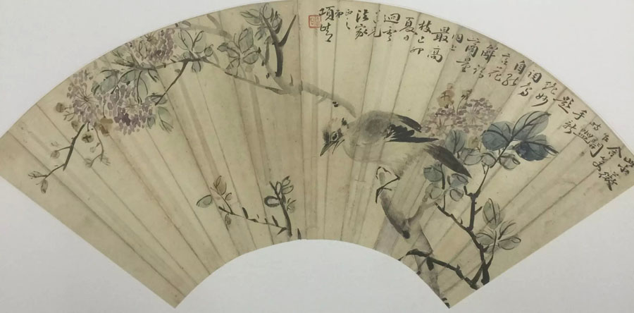 作者：a扇面&nbsp;花鸟&nbsp;￥：协商&nbsp;单击鼠标查看大图！