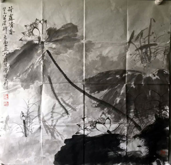 作者：许惠南&nbsp;花鸟&nbsp;￥：协商&nbsp;单击鼠标查看大图！