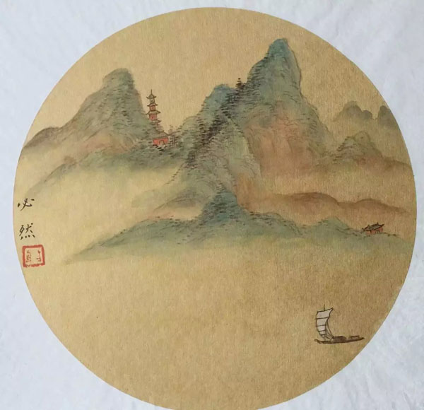 作者：徐坚&nbsp;山水&nbsp;￥：协商&nbsp;单击鼠标查看大图！