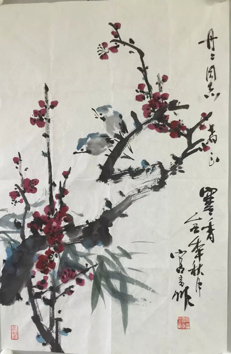 作者：宫音 &nbsp;花鸟&nbsp;￥：协商&nbsp;单击鼠标查看大图！