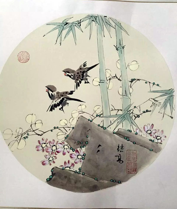 作者：喻继高&nbsp;花鸟&nbsp;￥：协商&nbsp;单击鼠标查看大图！