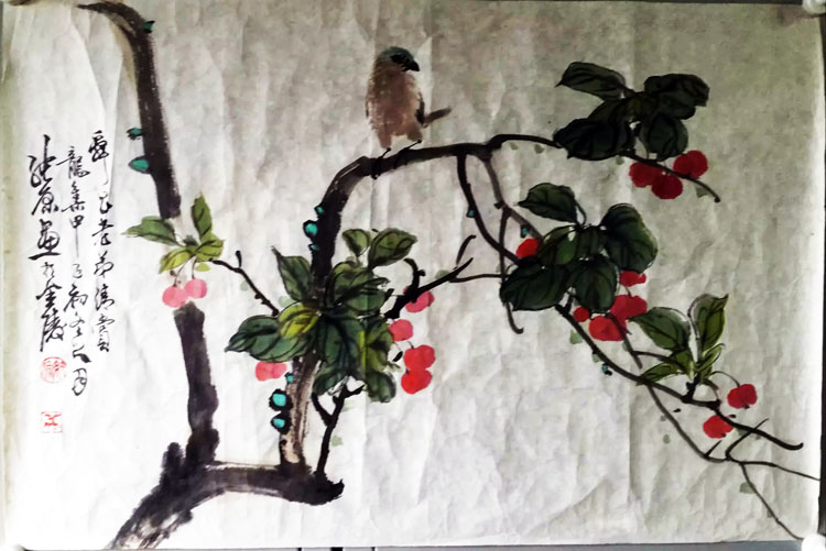 作者：徐纯原&nbsp;花鸟&nbsp;￥：协商&nbsp;单击鼠标查看大图！