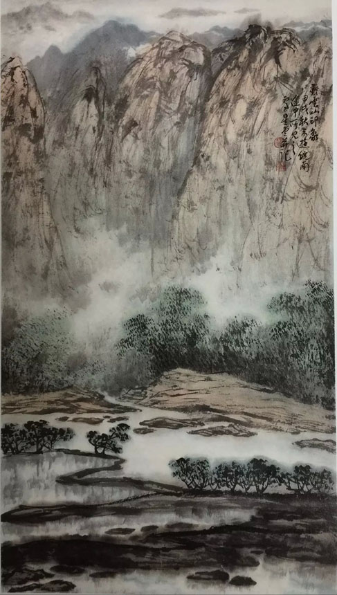 作者：卢星堂&nbsp;山水&nbsp;￥：协商&nbsp;单击鼠标查看大图！