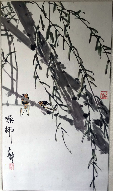 作者：张继馨&nbsp;花鸟&nbsp;￥：协商&nbsp;单击鼠标查看大图！