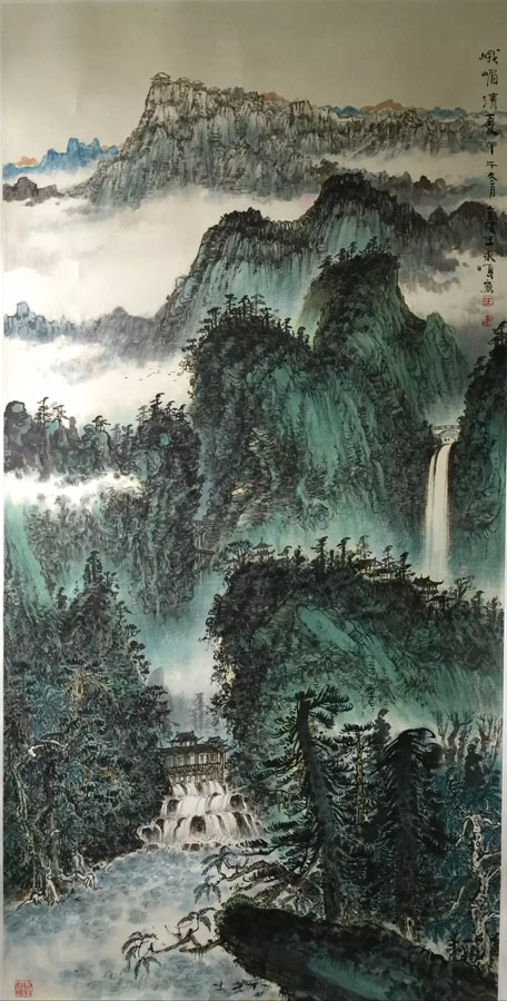 作者：王永顺&nbsp;山水&nbsp;￥：协商&nbsp;单击鼠标查看大图！