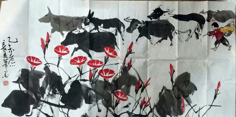 作者：刘兴泉&nbsp;花鸟&nbsp;￥：协商&nbsp;单击鼠标查看大图！