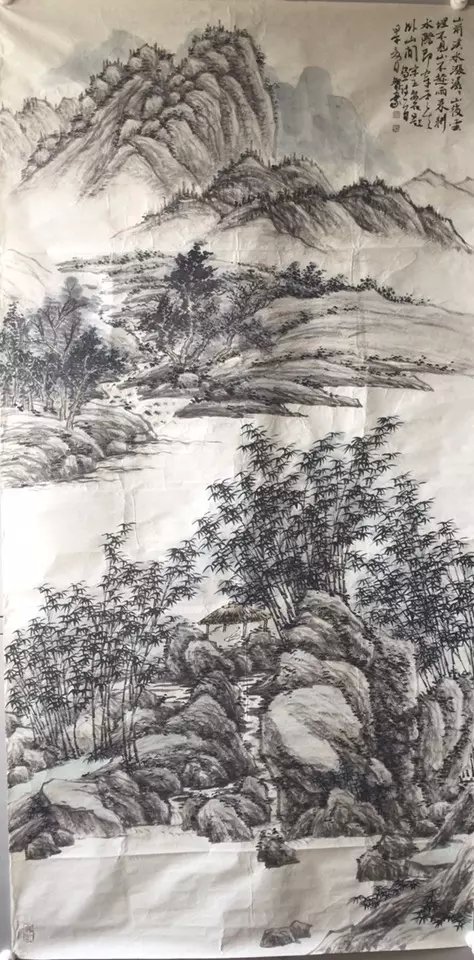 作者：赖智豪&nbsp;山水&nbsp;￥：协商&nbsp;单击鼠标查看大图！