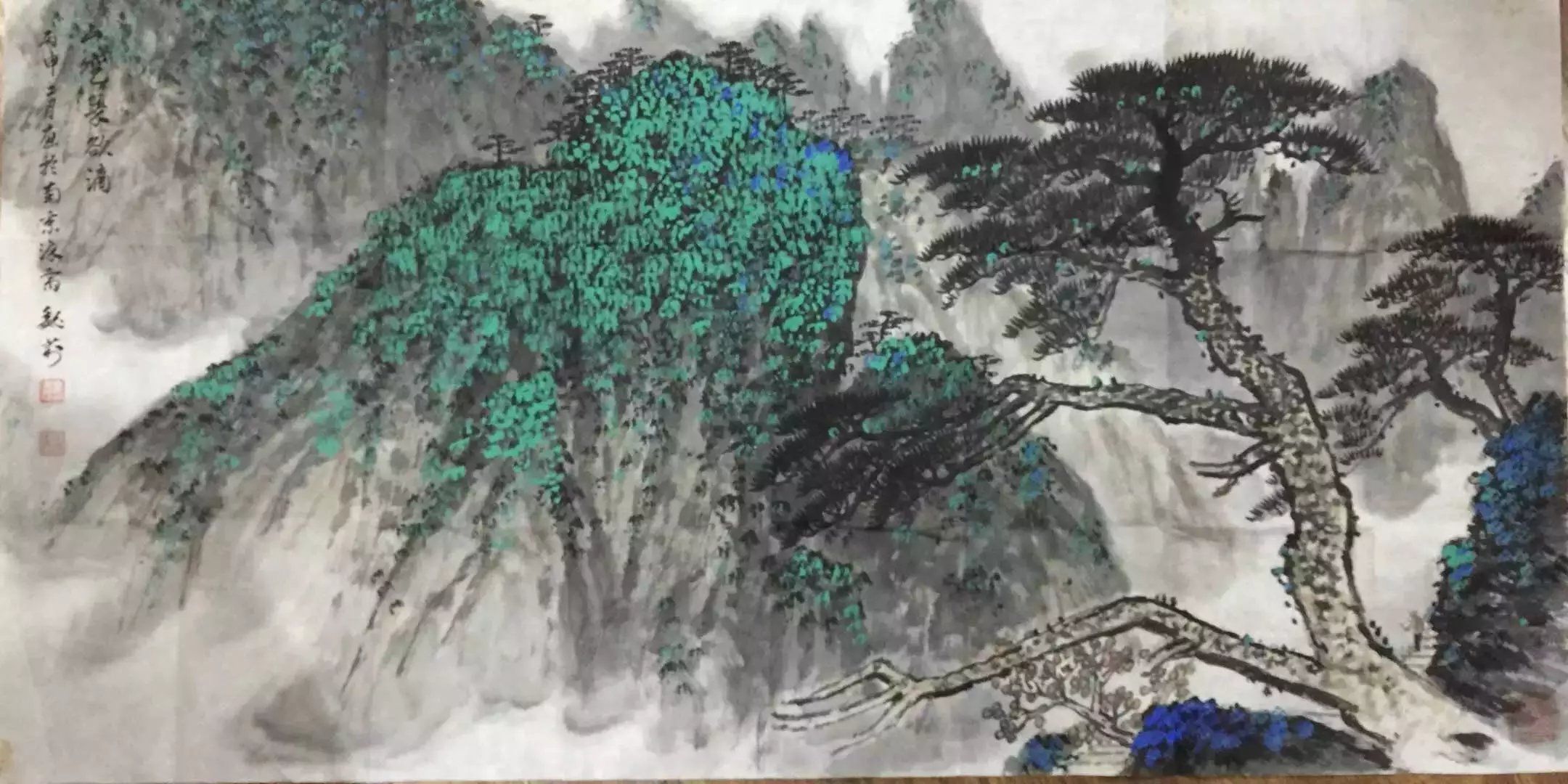 作者：魏莉&nbsp;山水&nbsp;￥：协商&nbsp;单击鼠标查看大图！