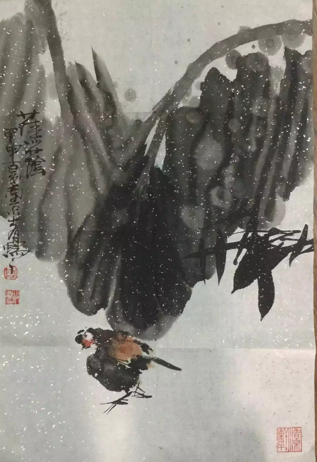 作者：陆大有&nbsp;花鸟&nbsp;￥：协商&nbsp;单击鼠标查看大图！