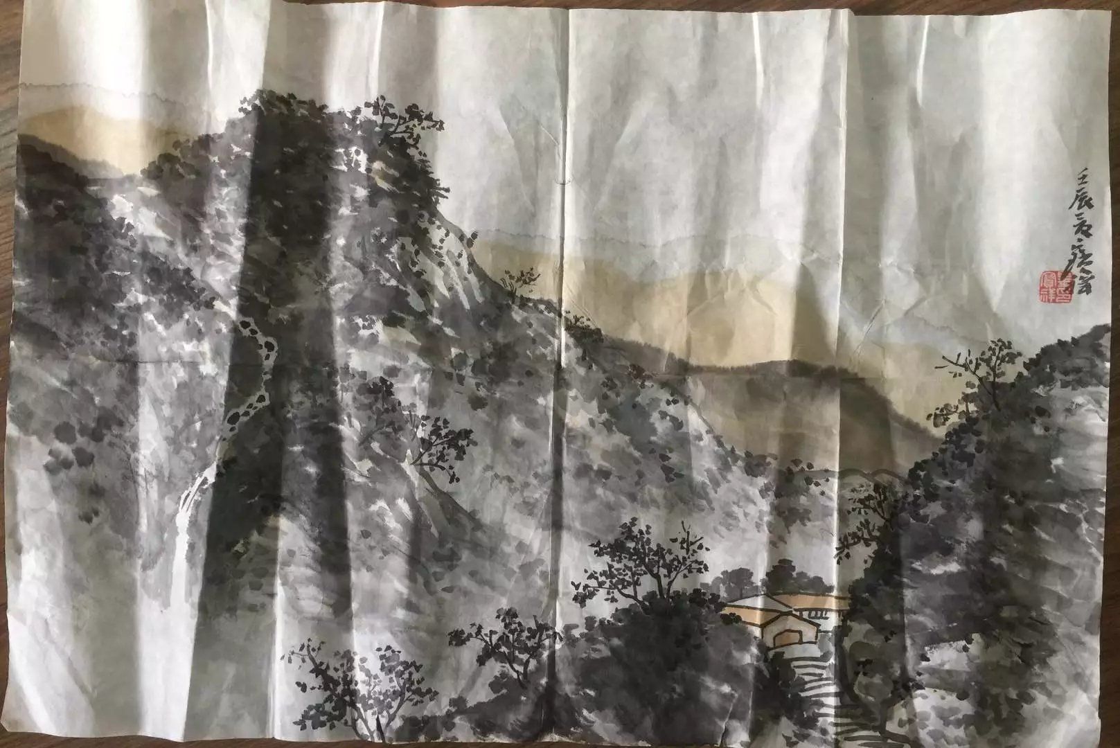 作者：毕宝祥&nbsp;山水&nbsp;￥：协商&nbsp;单击鼠标查看大图！