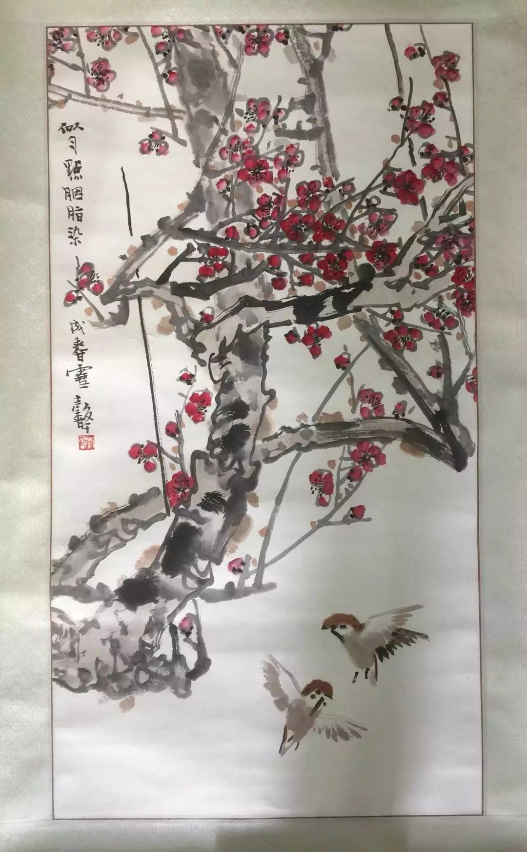 作者：张继馨&nbsp;花鸟&nbsp;￥：协商&nbsp;单击鼠标查看大图！