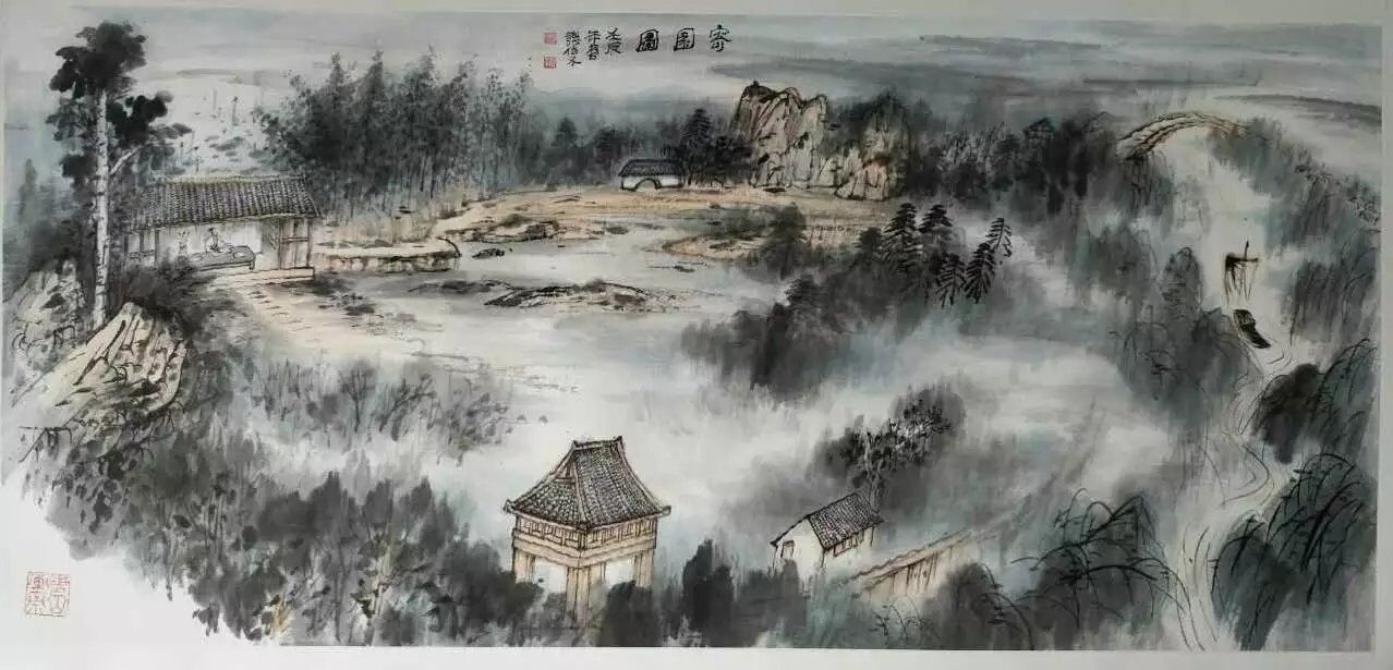 作者：谢伯子&nbsp;山水 《寄园》&nbsp;￥：协商&nbsp;单击鼠标查看大图！