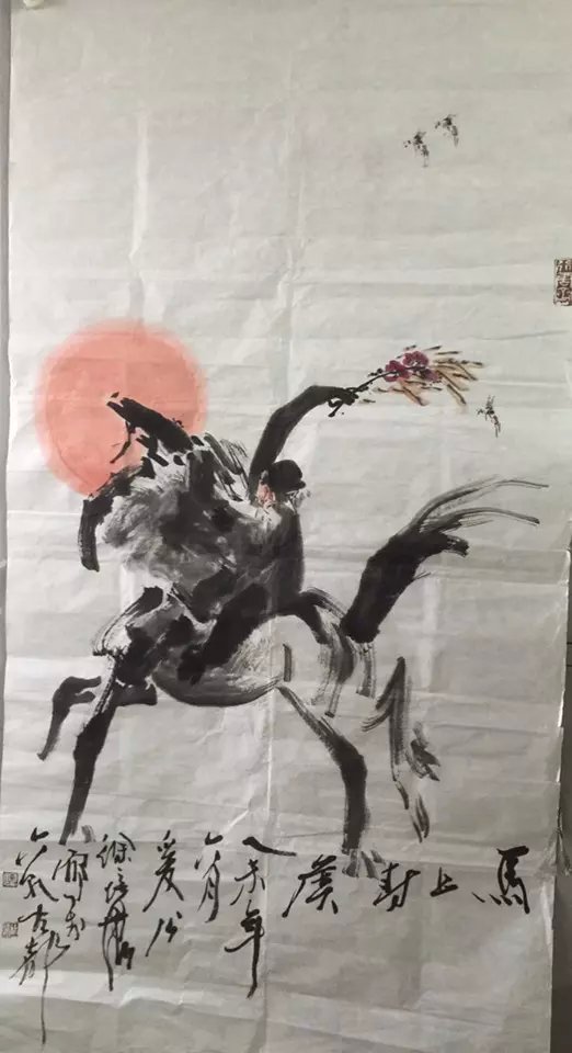 作者：徐培晨&nbsp;花鸟&nbsp;￥：协商&nbsp;单击鼠标查看大图！