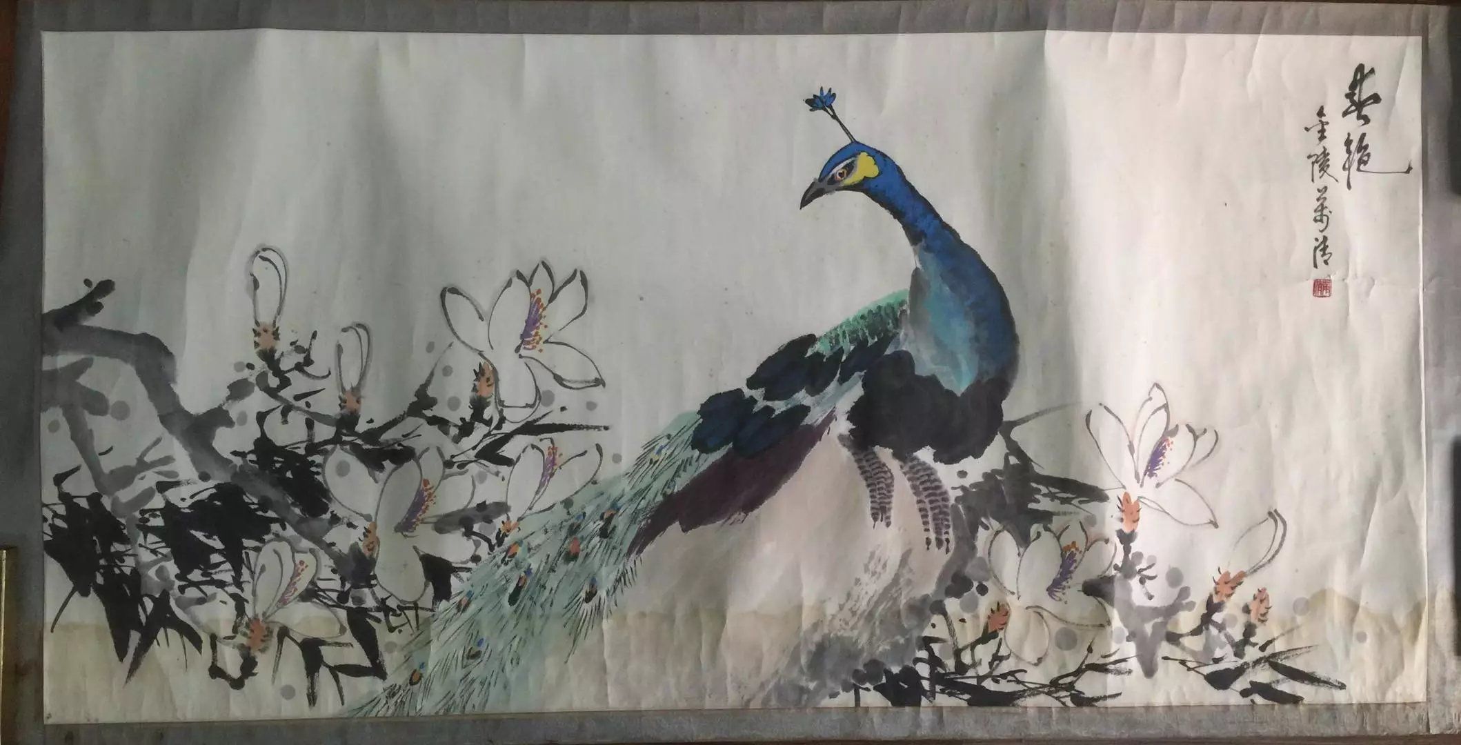 作者：魏万清&nbsp;花鸟&nbsp;￥：协商&nbsp;单击鼠标查看大图！