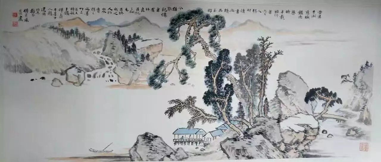 作者：承名世&nbsp;山水&nbsp;￥：协商&nbsp;单击鼠标查看大图！