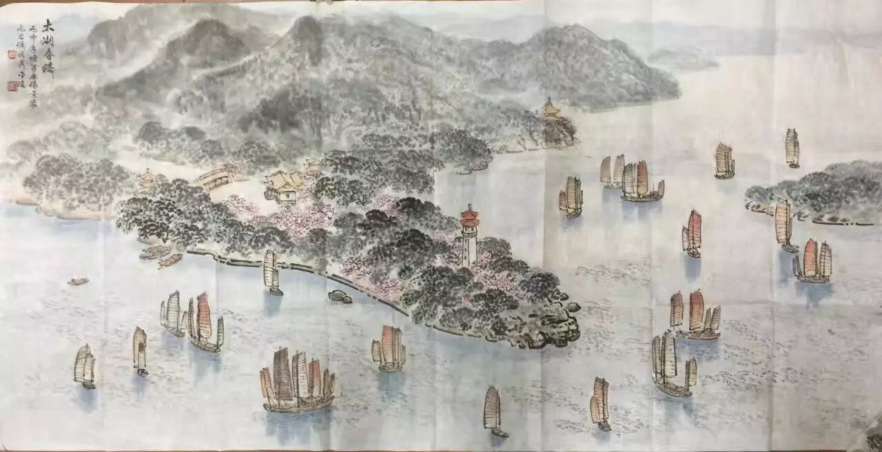 作者：尚君励&nbsp;山水&nbsp;￥：协商&nbsp;单击鼠标查看大图！