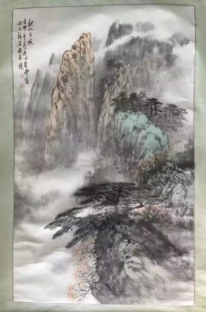 作者：卢星堂&nbsp;山水&nbsp;￥：协商&nbsp;单击鼠标查看详细介绍！