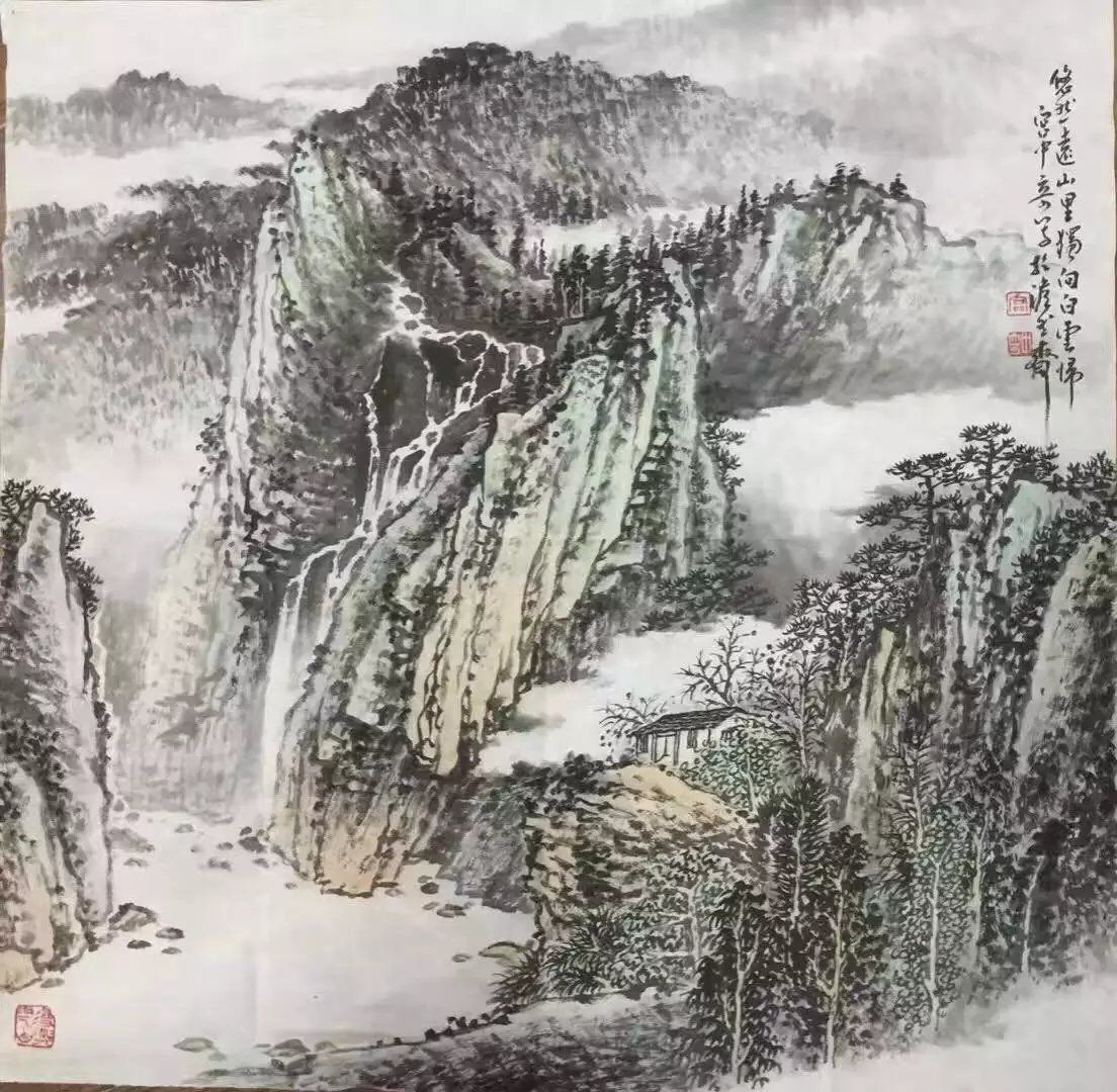 作者：宫中奇&nbsp;山水&nbsp;￥：协商&nbsp;单击鼠标查看大图！