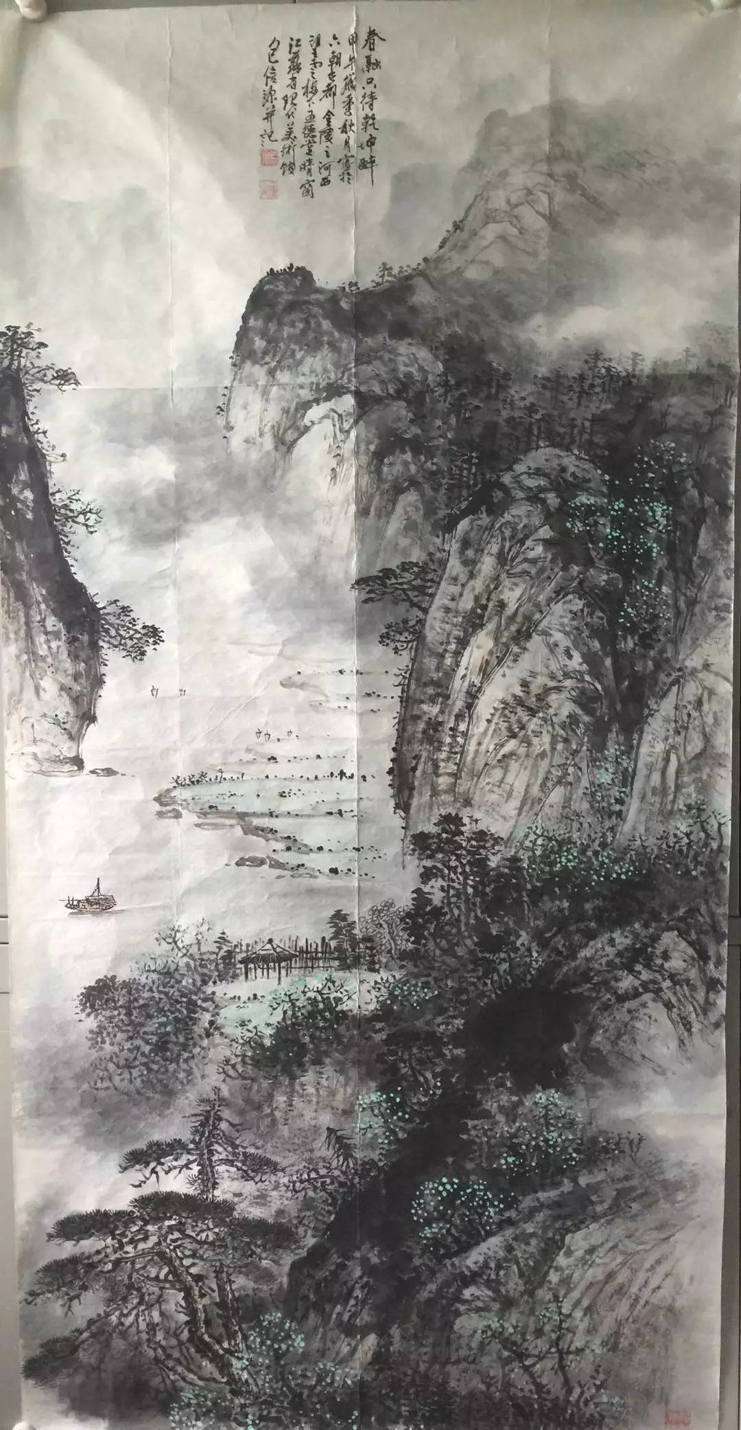 作者：包信源&nbsp;山水&nbsp;￥：协商&nbsp;单击鼠标查看大图！