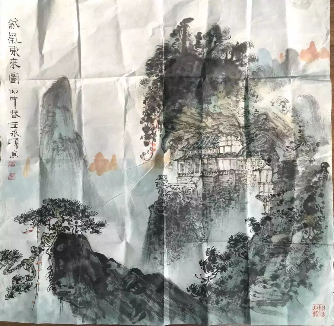 作者：王永顺&nbsp;山水&nbsp;￥：协商&nbsp;单击鼠标查看大图！