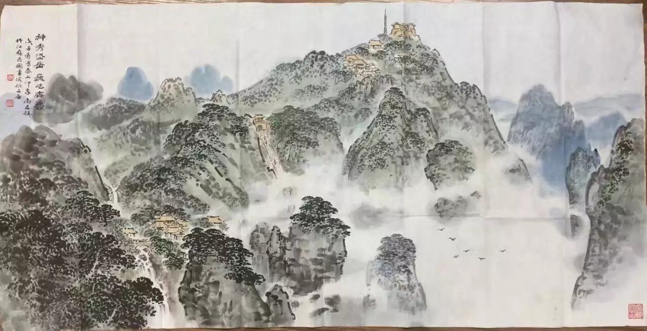 作者：尚君励&nbsp;山水&nbsp;￥：协商&nbsp;单击鼠标查看大图！