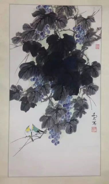 作者：乔木&nbsp;花鸟　　葡萄&nbsp;￥：协商&nbsp;单击鼠标查看详细介绍！