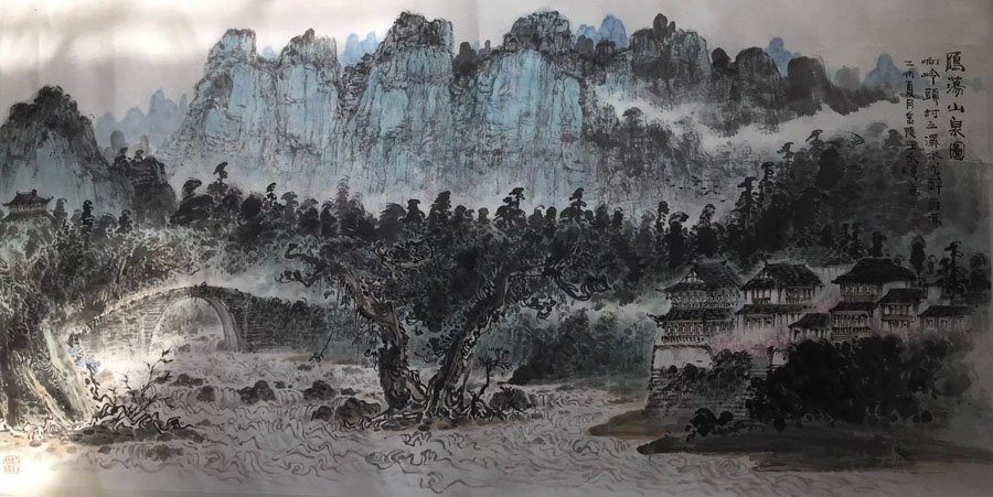 作者：王永顺&nbsp;山水&nbsp;￥：协商&nbsp;单击鼠标查看大图！