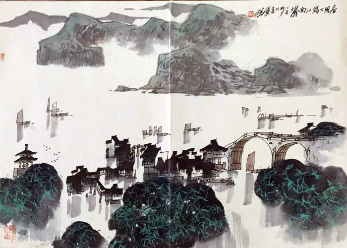 作者：叶维&nbsp;山水&nbsp;￥：协商&nbsp;单击鼠标查看大图！