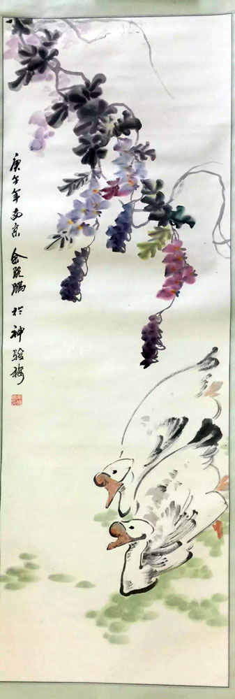 作者：余晓鹏&nbsp;花鸟&nbsp;￥：协商&nbsp;单击鼠标查看大图！