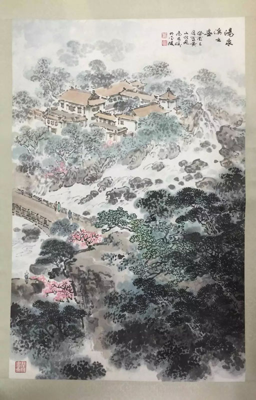 作者：尚君励&nbsp;山水&nbsp;￥：协商&nbsp;单击鼠标查看大图！