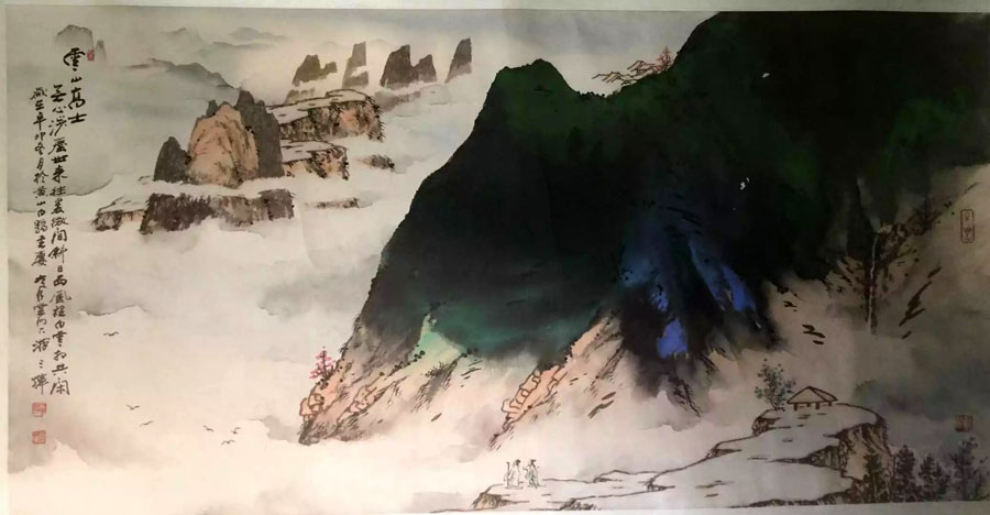 作者：游三辉&nbsp;山水&nbsp;￥：协商&nbsp;单击鼠标查看大图！