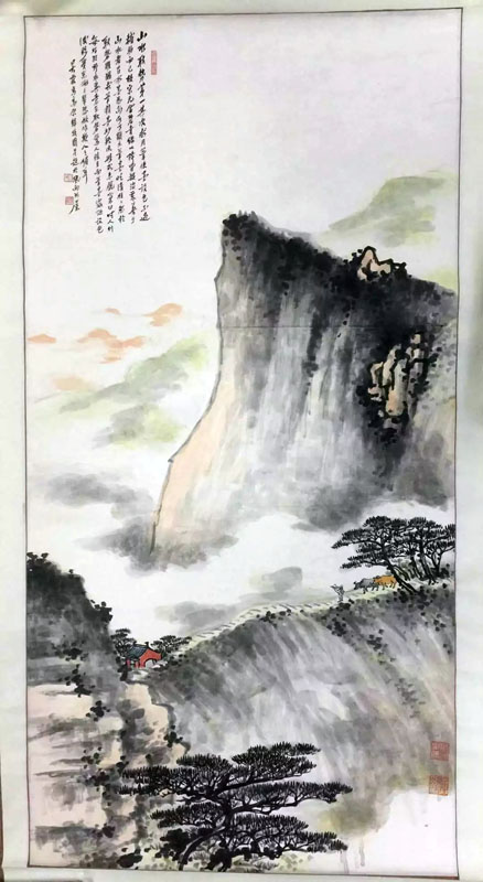 作者：吴雨苍&nbsp;山水&nbsp;￥：协商&nbsp;单击鼠标查看大图！