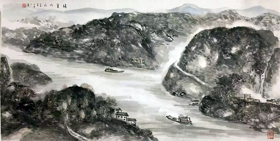 作者：林小康&nbsp;山水&nbsp;￥：协商&nbsp;单击鼠标查看大图！