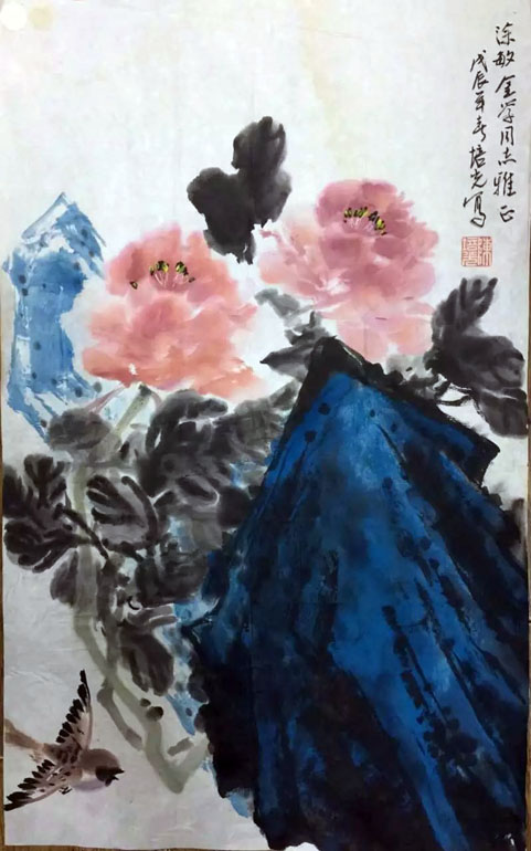 作者：陈培光&nbsp;花鸟&nbsp;￥：协商&nbsp;单击鼠标查看大图！